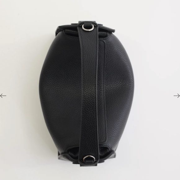 The Horse Clementine Bag in Black Pebbled Leather - Picture 11 of 16